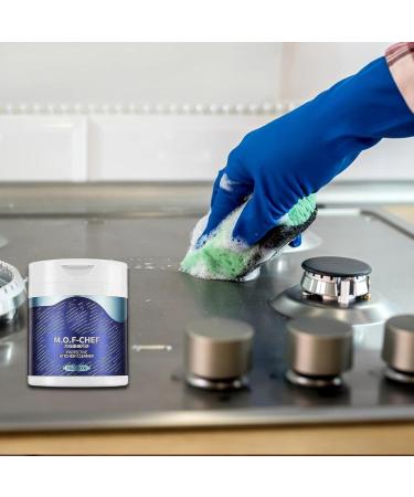 Oil Pollution Powder - 500ml Easy Off Oven Cleaner Heavy Duty - Kitchen Cleaning Supplies All Purpose Bubble Cleaner for Kitchen Deep Cleaning Moluo - Buy Online on GoSupps.com