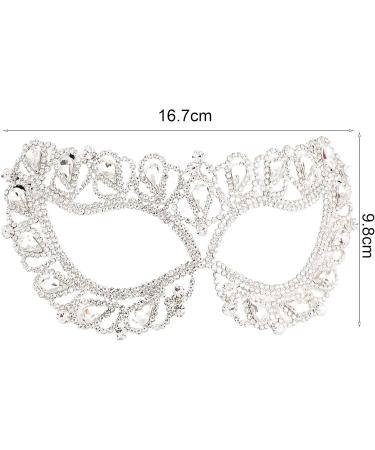 Masque de visage ajour durable et polyvalent pour la danse - Blanc - Buy Online on GoSupps.com