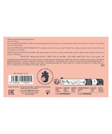 WOMEN'SECRET Rose Seduction Eau De Parfume Spray For Women 3.4 Ounce - Buy Online on GoSupps.com