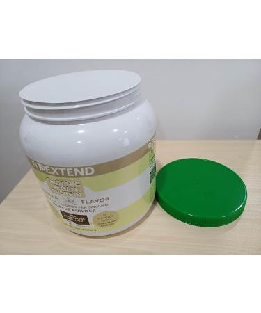 Organic Vegan Protein Powder - 30 Servings 22G Plant Protein 120 Calories Low Carb 0 Sugar Ideal for Weight Loss & Muscle Gain - Vanilla Cake Batter Flavor - Buy Online on GoSupps.com