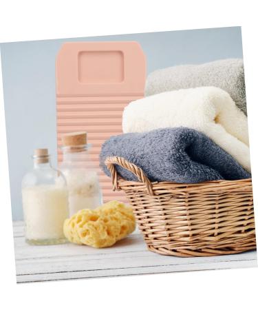 FOMIYES Plastic Washboard for Hand Washing Clothes - Durable 45.5x18cm Scrubbing Board in Pink - Ideal Household Wash Board for Efficient Laundry - Buy Online on GoSupps.com