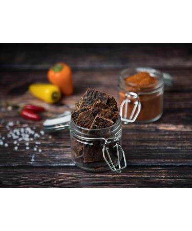  CRAFTSMAN FINEST FOODS Craftsman Beef Jerky Spicy | Made in Germany - Bavaria | Pack of 5 x 100g 500g | 100% Natural Sugar Free | 100% Beef | High Protein 68% | Dry Meat Biltong Spicy Chili - Buy Online on GoSupps.com