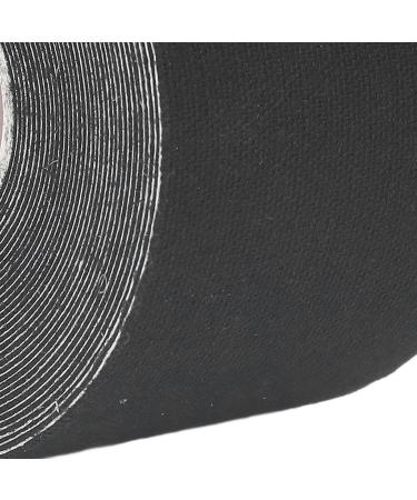 Kinesiology Tape Cotton Waterproof 5cm 5m Sports Athletic Tape Skin Friendly for Sports (Black) - Buy Online on GoSupps.com