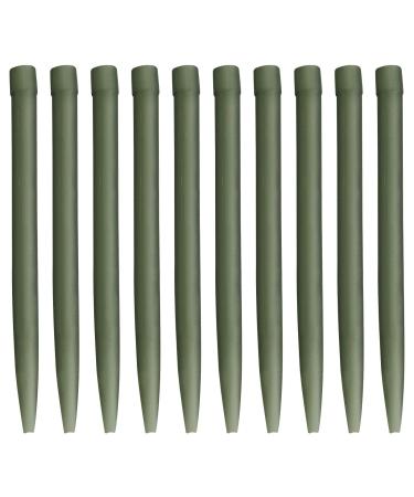 VGOL 100pcs Anti-Tangle Sleeve Replacement Fishing Tackle Outdoor Rubber Fishing Accessories