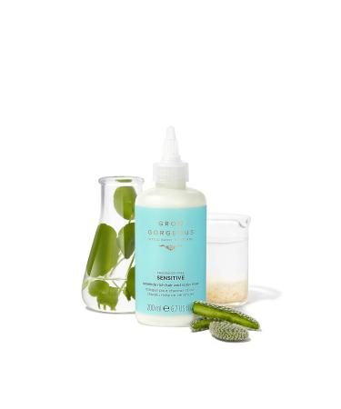 Grow Gorgeous Sensitive Ceramide Rich Hair & Scalp Mask 200ml - Vegan Overnight Treatment for Healthy Hair - Dermatologically Tested - Buy Online on GoSupps.com