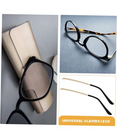 Buy Baluue 3 Pairs Universal Glasses Legs - Replacement Metal Black Frame for Men & Women | Sunglasses Arm Hinge & Underpants - Buy Online on GoSupps.com