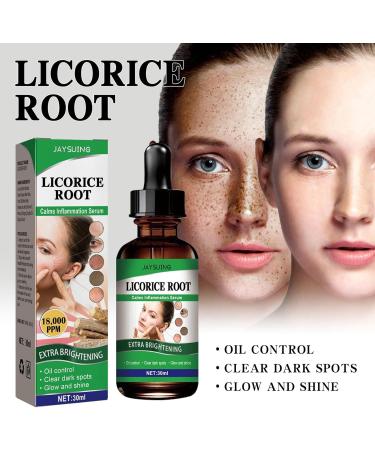  Hongjingda Essential Oil for the Face | Licorice Root Oil for Facial Care 30 ml Nourishing and Brightening Skin Hydrating Protection Oil for Radiant and Glowing Skin Hongjingda - Buy Online on GoSupps.com