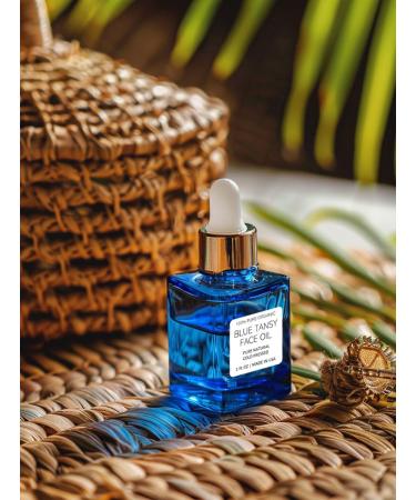 Sonora Bath & Flame Blue Tansy Face Oil - 100% Pure Noncomedogenic Facial Oil for Sensitive & Acne-Prone Skin - Buy Internationally - Buy Online on GoSupps.com