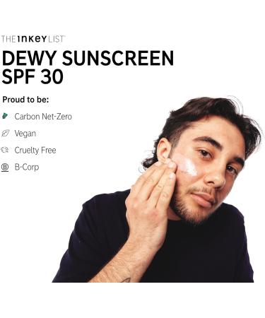 INKEY List Polyglutamic Acid Dewy Sunscreen SPF30 50ml: Hydrating Protection - Buy Online on GoSupps.com
