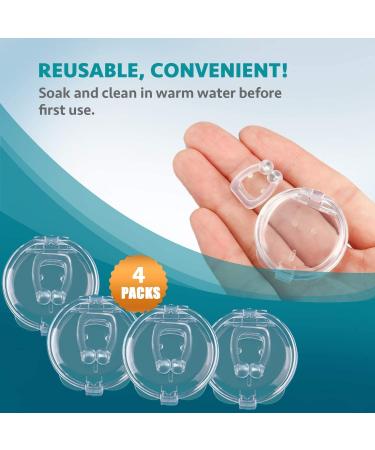 Snore Stopper Kit - 12 PCS Magnetic Anti-Snoring Nose Clips & Nasal Dilators Set for Comfortable Sleep - Stop Snoring Devices for Effective Snore Relief - Buy Online on GoSupps.com