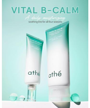ATHE Vital B-Calm Foam Cleanser - Acne Redness Relief & Moisturizing with Salicylic Acid - Vegan Hypoallergenic 4.05 fl.oz - Ideal for All Skin Types - Buy Online on GoSupps.com