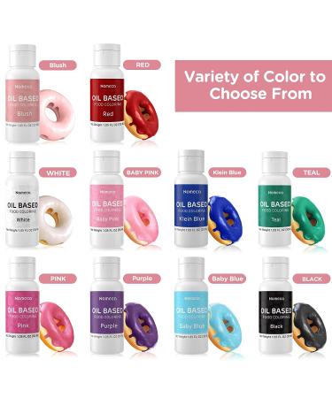 Oil Based Food Coloring for Chocolate - Nomeca 30 Milliliters Upgraded Blush Oil Food Color for Baking Cake Decorating  Edible Food Dye for Candy Melts Cookies Easter Egg Icing Fondant Meringues-1.05 Fl. Oz 7-Blush - Buy Online on GoSupps.com