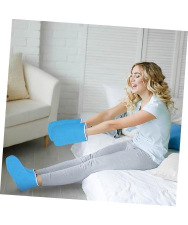 Mitaines Et Couvre-pieds En Coton Isolant Pour Bain De Paraffine Taille Unique Bleu Fonc Pour Soin Mains Et Pieds Spa Professionnel Domicile - Buy Online on GoSupps.com
