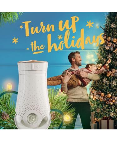Glade Holiday Plugin Scented Oil Refill Glistening Snow 2 Refills Infused with Essential Oils Holiday Limited Collection - Buy Online on GoSupps.com