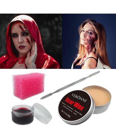 Hoothy Hallowmas Makeup Wax Set - Special Effects Fake Scar & Body Painting Wax for All - International Shipping Available - Buy Online on GoSupps.com