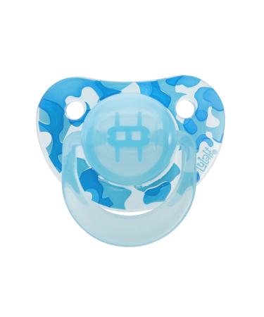 Lulabi silicone pacifier 6 months light blue