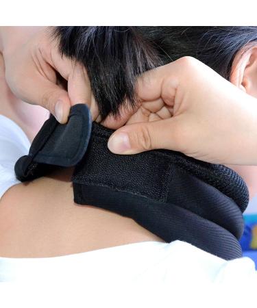 Buy Poupangke Neck Support - Soft Foam Adjustable Neck Brace for Spinal Relief & Stability - Optimal for Neck Pain & Pinched Nerves - Ships Internationally - Buy Online on GoSupps.com