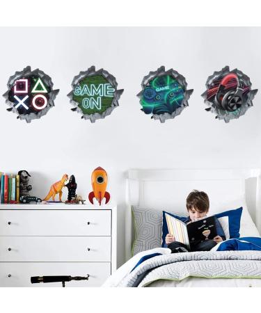 ANHUIB 3D Gamer Wall Sticker - Vibrant Decoration for Gaming Enthusiasts - Buy Online on GoSupps.com