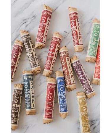 Foustman's Beef Salami: Artisanal, Nitrate-Free, Naturally Cured - Buy Online on GoSupps.com
