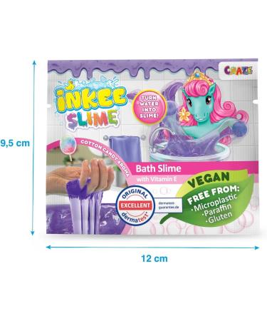 INKEE Bath Slime Mini 4-Pack | 4x 20g Vitamin E & Aroma Slime Powder for Relaxing Baths - Shop Now! - Buy Online on GoSupps.com