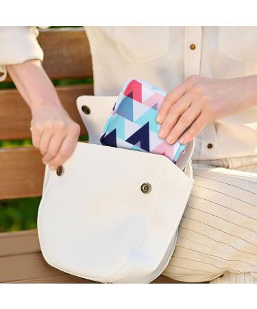 Cobee 2Pcs Sanitary Napkin Storage Bags - Portable Period Kit for Girls & Women - Menstruation Storage Pouch with Zipper - Style B - Buy Online on GoSupps.com