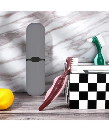 3-Piece Prosthesis Brush Set | Oral Care Tools for Effective Plaque Removal | Hard Double-Sided Brushes with Portable Bag | Available in 3 Colors - Buy Online on GoSupps.com