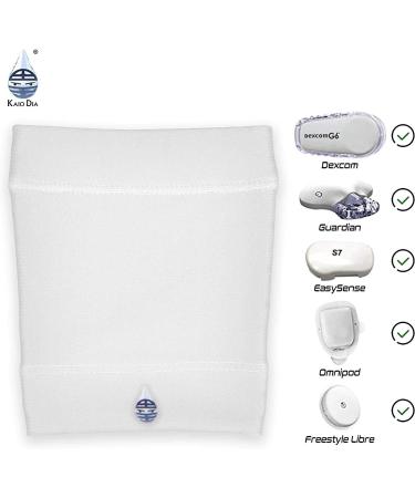 Dia-Band: Reusable Diabetic Armband for Freestyle Libre Medtronic Dexcom & Omnipod | Size L (29-32 cm) - International Shipping Available - Buy Online on GoSupps.com