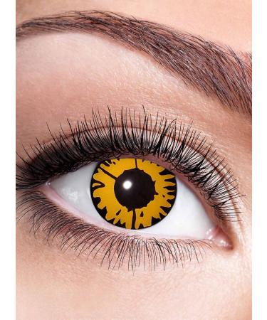 Twilight contact lens/annual lens with diopters - colored motif lenses with visual strength (1 piece) - Dioptria: -3.5 - ideal for Halloween carnival motto party Twilight -3.5 Dioptria