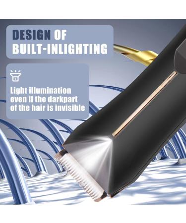 Buy Electric Body Hair Trimmer - LED Display USB Charging Waterproof with 4 Length Combs - Buy Online on GoSupps.com