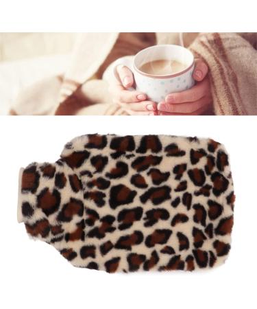Leopard Print Hot Water Bag Practical and Stylish PVC Hot Water Bag for Office and Living Room - Buy Online on GoSupps.com