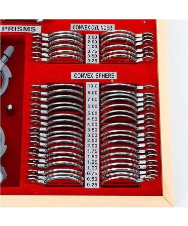 104 Pcs Optical Trial Lens Set with Measuring Glasses Test Frame Optometry Lens Optometry Frame Set for Precision Testing and Measurement - Buy Online on GoSupps.com