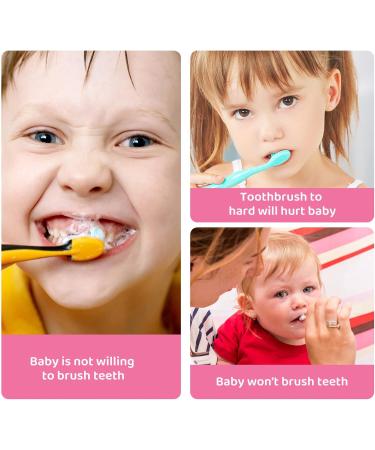Kids U-Shaped Toothbrush - Soft Silicone 360 Cleaning Design for Ages 2-6 | Toddler Oral Care - Buy Online on GoSupps.com