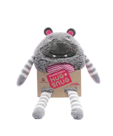 Aroma Home Hug A Snug Microwaveable Lavender Hottie Hippo