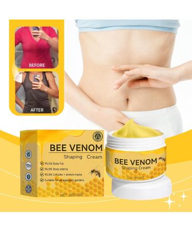 Bee Venom Shaping Cream Bee Venom Cream Bee Venom Anti Cellulite Cream Bee Venom Firming Body Cream for Belly Anti Cellulite Body Cream for Tightening Skin Abdomen Legs Belly Buttocks - Buy Online on GoSupps.com