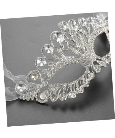 Elegant Rhinestone Masquerade Masks for Men & Women | Aboofan Diamond Eye Masks | Half Dress Costume Accessories - 3 Pack - Buy Online on GoSupps.com