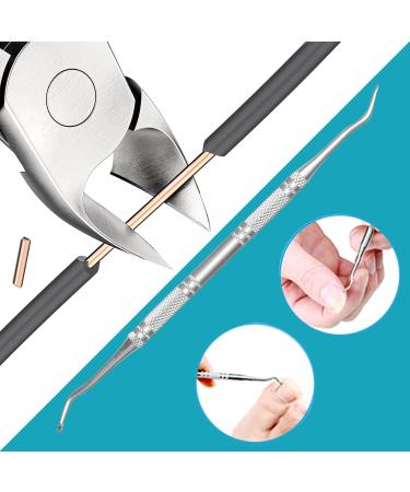 Professional Heavy Duty TOKINGO Nail Clippers Kit for Thick Ingrown Nails - 6PCS Set in Red | Perfect Birthday Gift for Men and Women - Buy Online on GoSupps.com