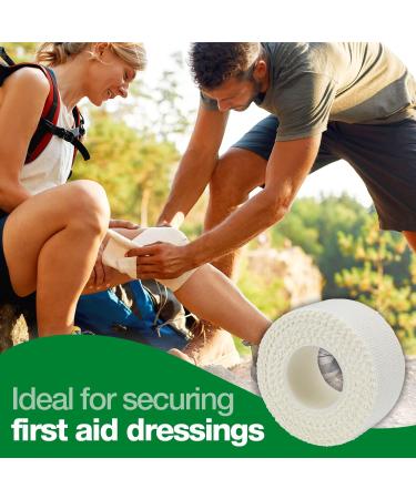 Safety First Aid Group HypaBand EAB Tape Small (2.5cm x 4.5m) - White, Single Roll - Buy Online on GoSupps.com