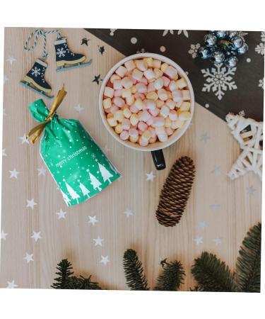 KOMBIUDA 50pcs Christmas Bundle Pocket Christmas Candy Basket Bags Christmas Bundle Bag Bag Biscuit Sack - Buy Online on GoSupps.com