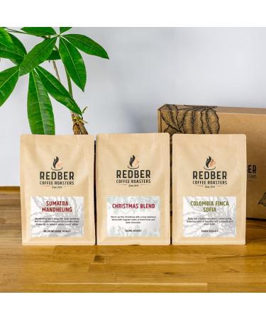 CHRISTMAS Coffee Gift Box 3 x 250g - Buy Online on GoSupps.com