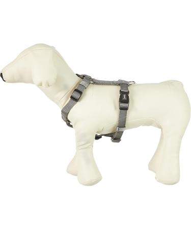 Nobby Harness Classic - Mouse Grey Adjustable 30-50 cm 15 mm Width | Premium Pet Harness - Buy Online on GoSupps.com