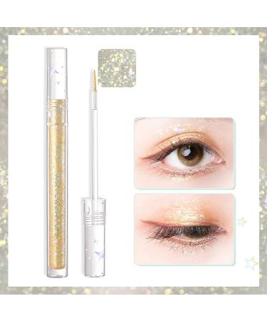 SUMEITANG Liquid Glitter Eyeshadow Eyeliner - Korean Eye Glitter | Shimmer Metallic Eye Shadow - Long Lasting Lightweight Formula for Beauty Eye Looks - Buy Online on GoSupps.com