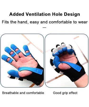 Self-Training Rehabilitation Robot Gloves Finger Straightening Brace Guard Protector Exoskeleton Manual Training Functional for Long-Term Relief Finger Cramps Left Hand S - Buy Online on GoSupps.com