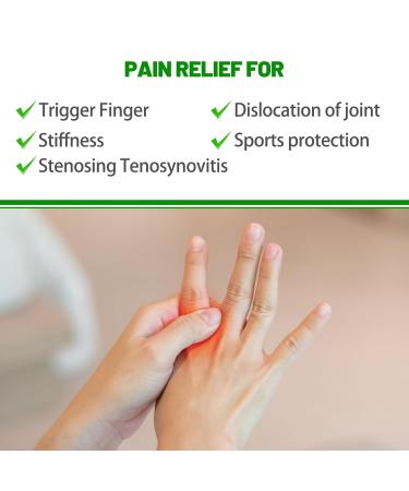 EULANT Finger Sleeve Support - Pain Relief Splint Brace for Basketball Volleyball & Baseball - Adjustable Single Finger Protector - Buy Online on GoSupps.com