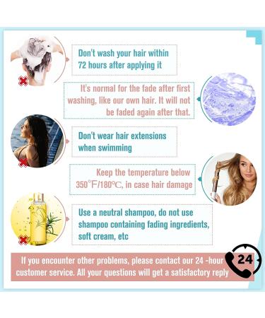 Buy Runature Colorful Clip-In Hair Extensions (Blue Red Pink Purple Teal) - 50cm Real Hair 5pcs Smooth Lightweight - Shop Now! - Buy Online on GoSupps.com