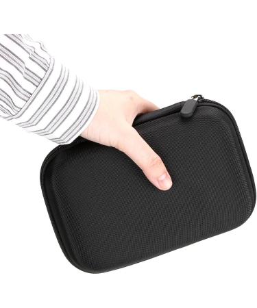 Hard Shell Essential Oil Case - Holds 12 Bottles (5ml, 10ml, 10ml Rollers) - Travel Size Organizer (Black) - Buy Online on GoSupps.com