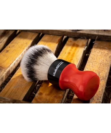 Goodfellas Smile Synthetic Beard Brush - Red Evil | Premium Grooming Tool for International Shipping - Buy Online on GoSupps.com
