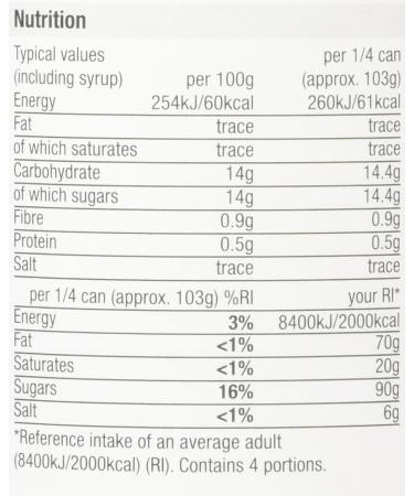 Morrisons Tranches de p che en sirop 410 g - Buy Online on GoSupps.com