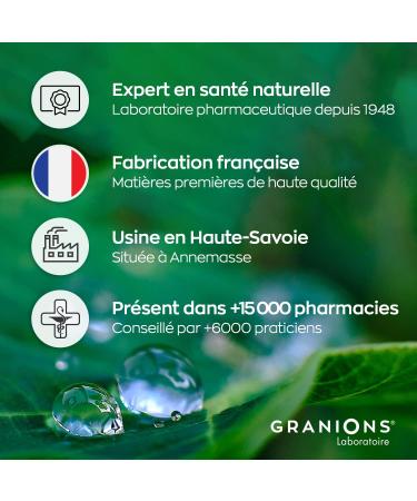GRANIONS Chondrosteo+ Joints 2 x 180 Tablets Glucosamine Chondroitin Msm Harpagophytum Bamboo Silicon Triple Action: Mobility & Joint Flexibility Bone Capital Made in France - Buy Online on GoSupps.com