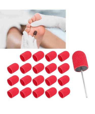 Nail Sanding Belt - Fine Sandpaper 0.6 x 2.5 cm Nail Grinding Head for Home Use | Big Red Nail Tool - Buy Online on GoSupps.com