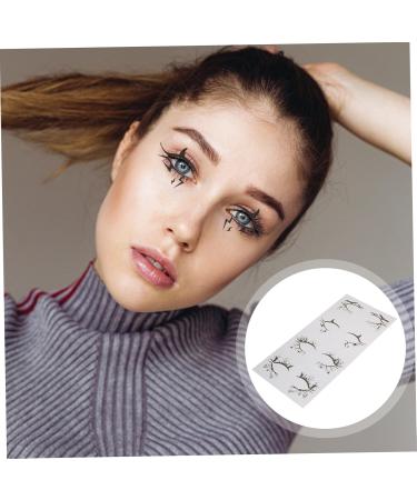  Gogogmee 4 Pairs Halloween Eye Stickers Self-Adhesive Bat Spider Eyeshadow Eyeliner Stickers for Women Elegant Mysterious Party Makeup Accessories - Buy Online on GoSupps.com